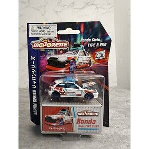 Majorette Diecast Honda Civic Type R EK9 1/64 Scale Tuner Japan Series Sealed